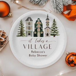 It Takes a Village Christmas Baby Shower