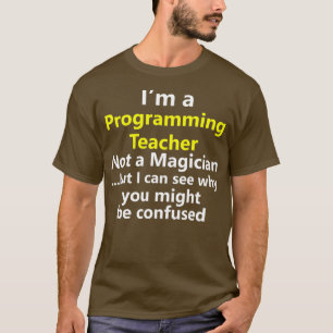 IT Tech för IT-programmeringslärare för jobbskolko T Shirt