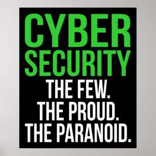 IT Tech-Software för IT-säkerhet i cybersäkerhet Poster