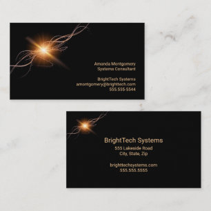 IT Technical Consultant Professionell Visitkort