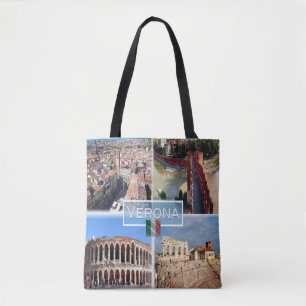 IT Verona - Arena Internally Castelvecchio Bridge Tygkasse