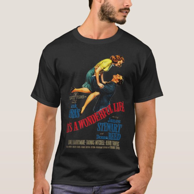 It&x27;s a Wonderful Life (1946) - Artwork Classic T Shirt (Framsida)
