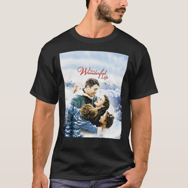 It&x27;s a Wonderful Life scene Graphic T-Shirt (Framsida)