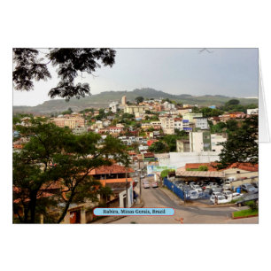 Itabira, Minas Gerais, Brasilien Hälsningskort
