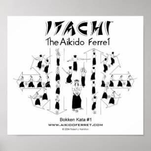 Itachi Bokken Kata #1 affisch