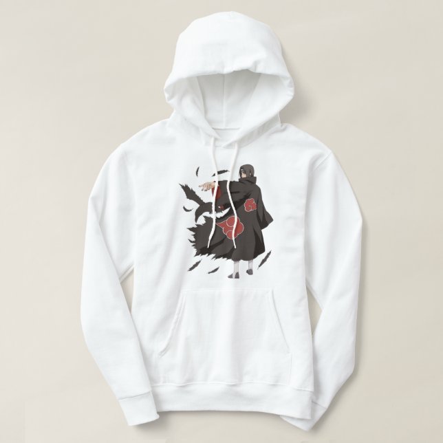 Itachi Uchiha Sharingan Tröja – Ninja Ande Desi Hoodie (Design framsida)