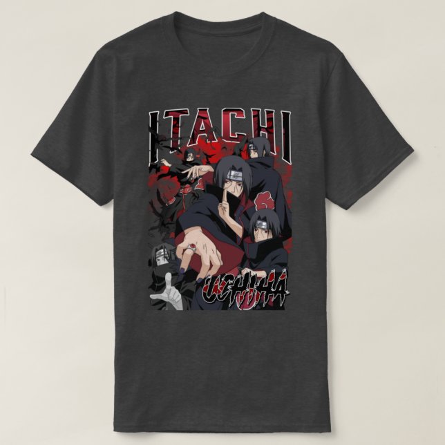 itachi uchiha t shirt (Design framsida)