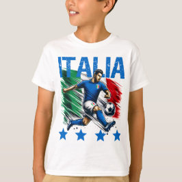 Italia 4 Star Ocer T Shirt