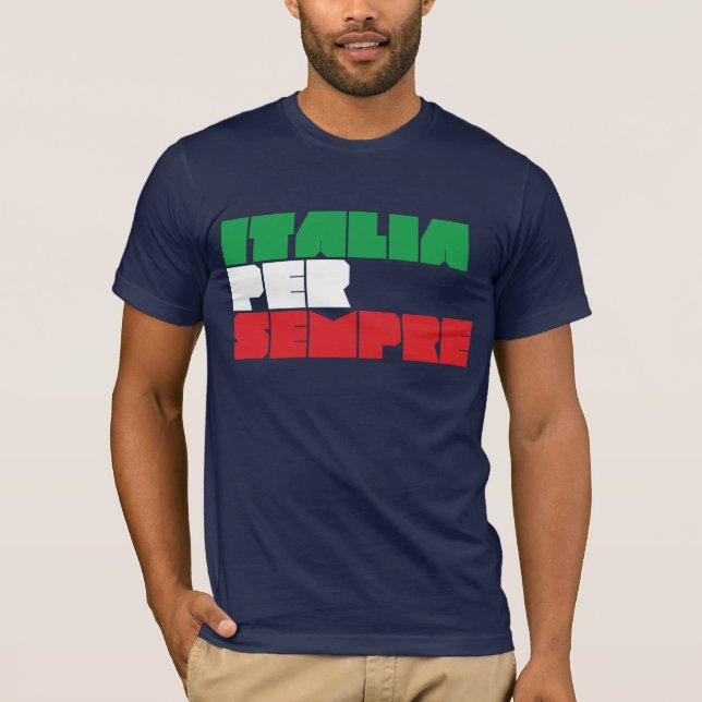 Italia alltid t-shirt (Framsida)