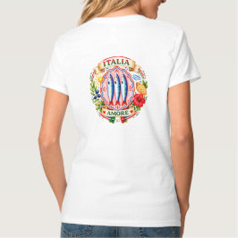 Italia Amore Sardiner Grafisk T-shirt