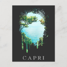 *~* Italia Artsy ITALIA CAPRI Island Vykort