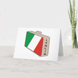 Italia bagage helgkort