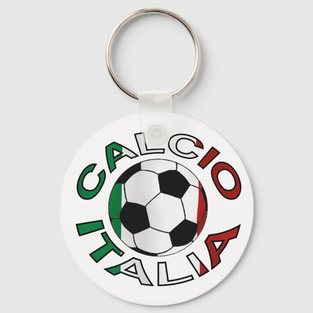 Italia Calcio Italien Football Nyckelring (Framsida)