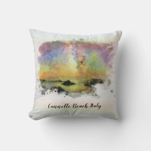 *~ Italia Cannelle Beach Italien Rainbow Hues Kudde