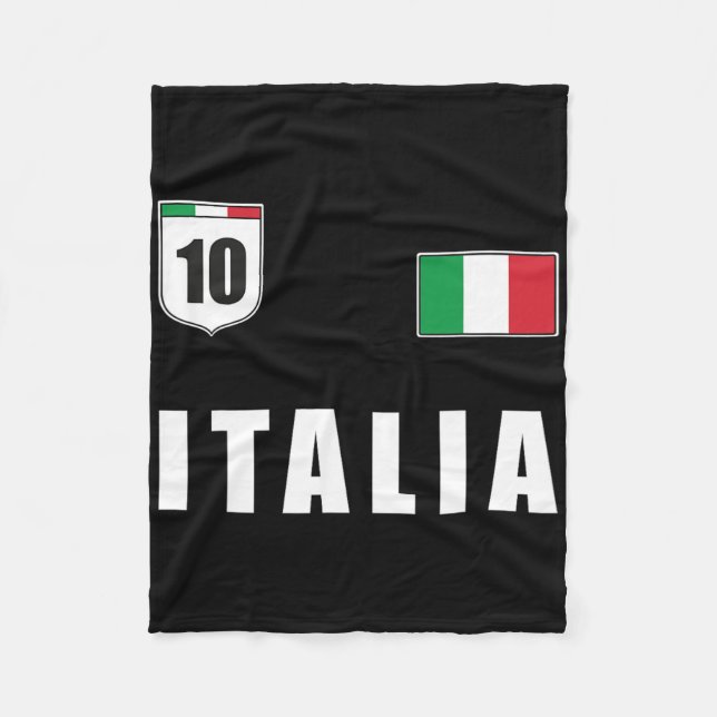 Italia Design Italy Apparel Italian Design Clothin Fleecefilt (Framsidan)