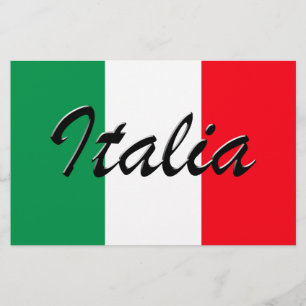 Italia Flagga - Hög kvalitet