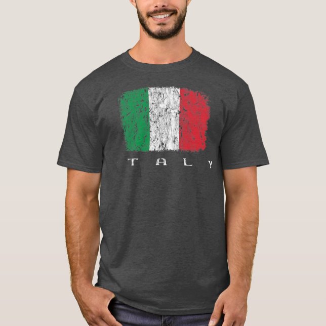 Italia Flagga Italia Pride Italien Vacation Italie T Shirt (Framsida)