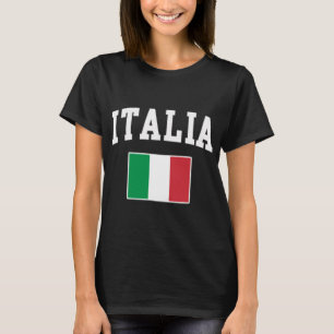 Italia Flagga Italien Italiano Family Manar Wome T Shirt