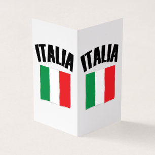 Italia Flagga Italien Kort