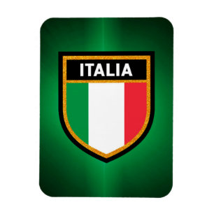Italia Flagga Magnet