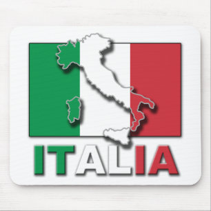 Italia flaggaland musmatta