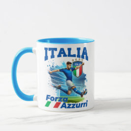 Italia Forza Azzurri Mugg