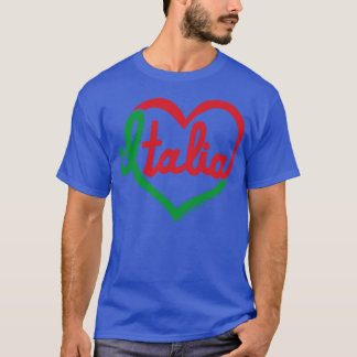 Italia i mitt hjärta t shirt