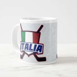 Italia Italien Hockey su Ghiaccio Mugg Jumbo Mugg