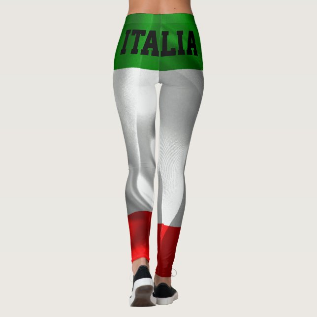 ITALIA! ITALIEN! Italiensk Leggings (Baksida)
