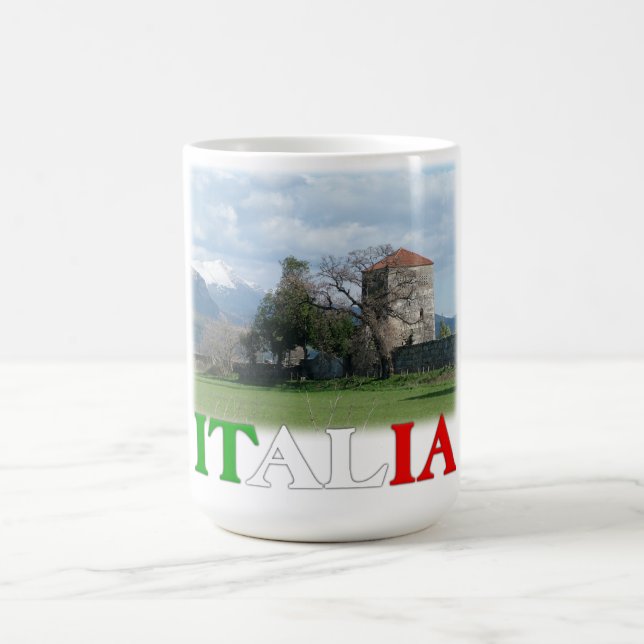 ITALIA/Italien mugg, stil & färg Kaffemugg (Center)