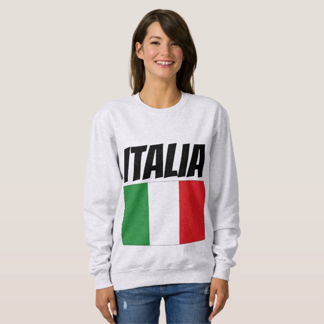 ITALIA italienareT-tröja T-shirt (Hel framsida)