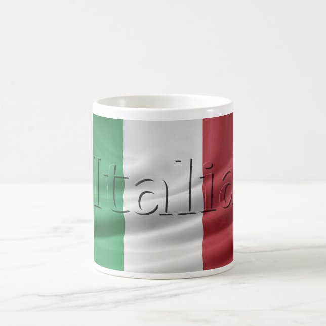 Italia italiensk flaggamugg kaffemugg (Center)