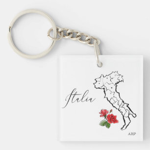 *~* Italia Karta i Italien Italienska Rosor