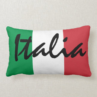 Italia kudder den italienska flagga MoJo Lumbarkudde