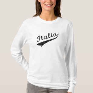 Italia kvinna skjorta för Hoodie för baseball Tee Shirt