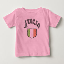 Italia Långärmad Småbarn Shirt T-shirt