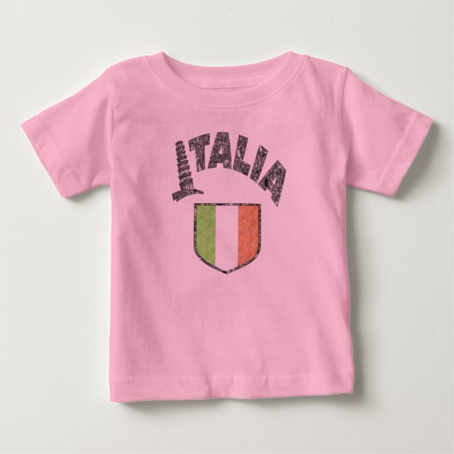 Italia Långärmad Småbarnsklänning Tröja (Framsida)