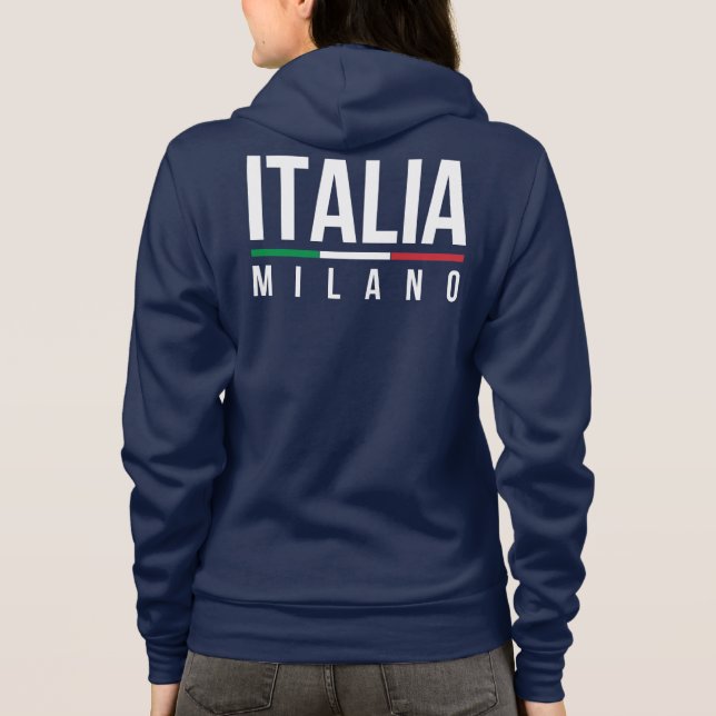 Italia Milano Tee Shirt (Baksida)