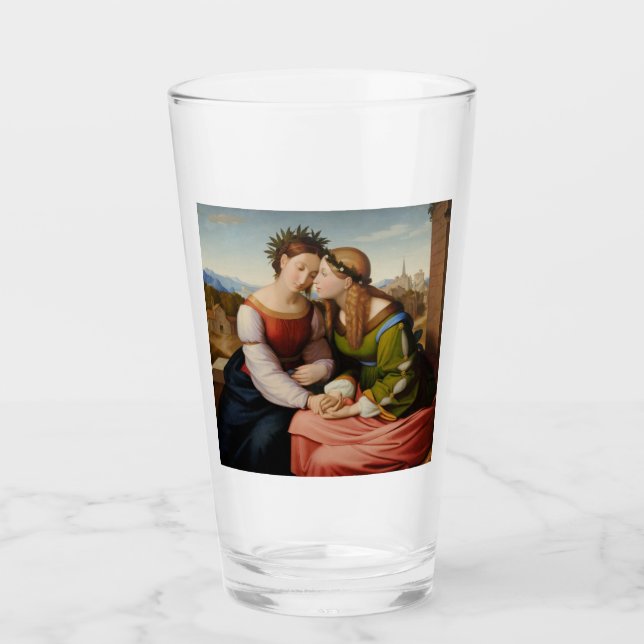 Italia och Germania (Italien och Tyskland som syst Glaskopp (Framsida)