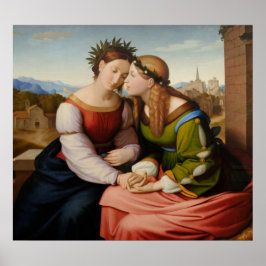 Italia och Germania (Italien och Tyskland som syst Poster