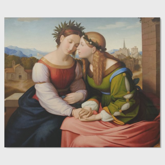 Italia och Germania (Italien och Tyskland som syst Presentpapper (Platt)