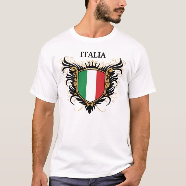 Italia [personifiera], t-shirt (Framsida)