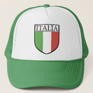 Italia skyddar hatten/italienflaggalocket keps