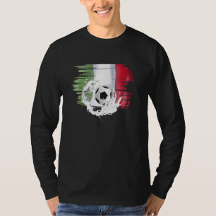 Italia Soccer Calcio Azzurri Italien T Shirt