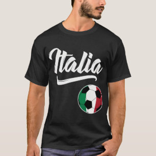 Italia Soccer Italien Flagga Italiano Football Ita T Shirt