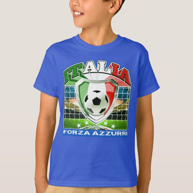 Italia Soccer T-Shirt (Framsida)