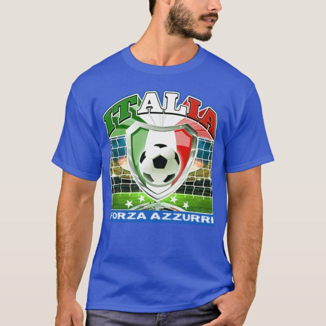 Italia Soccer T-Shirt (Framsida)