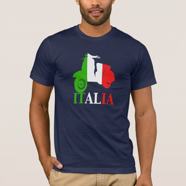 ITALIA sparkcykel T-shirt (Framsida)