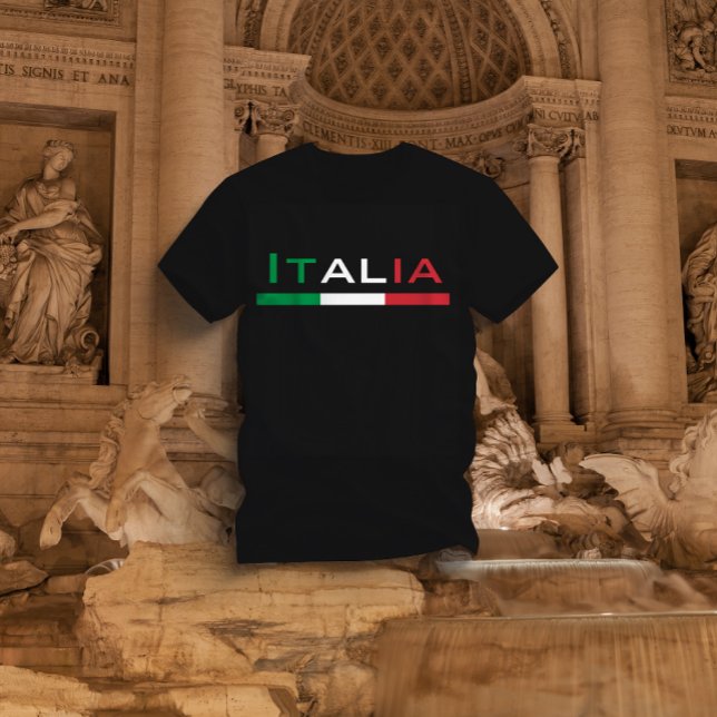 Italia Tricolore T Shirt (Skapare uppladdad)