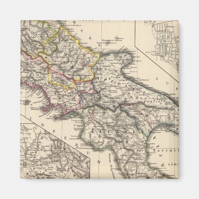 Italiae regiones II III, Sicilia Magnet (Framsidan)